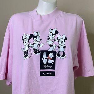 Disney UT AMBUSH Yoon Uniqlo Pink Love Minnie Mouse T-Shirt